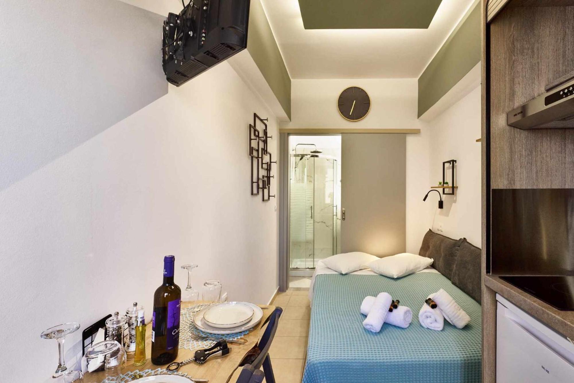 Villa Gereoudis Seaview Apartments-Pool & Bar Колимвари Екстериор снимка