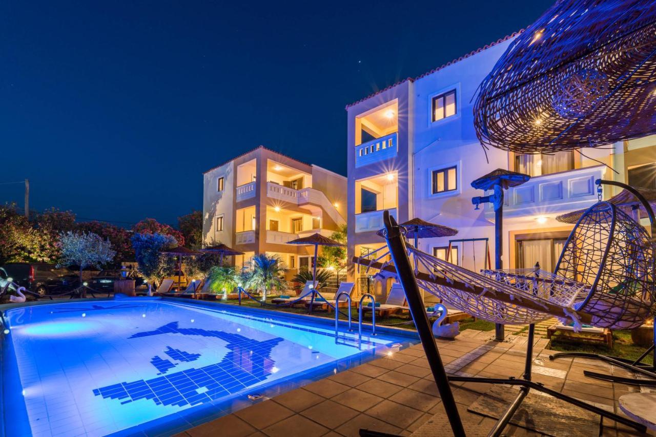 Villa Gereoudis Apartments With Sea View & Pool Колимвари Екстериор снимка