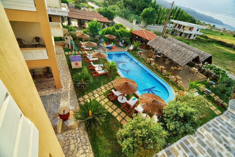 Villa Gereoudis Seaview Apartments-Pool & Bar Колимвари Екстериор снимка